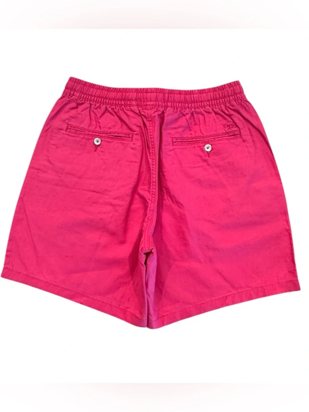 NWT! Rodd & Gunn Glenmark 7” Resort Shorts – Geranium Pink Linen Cotton – Size M